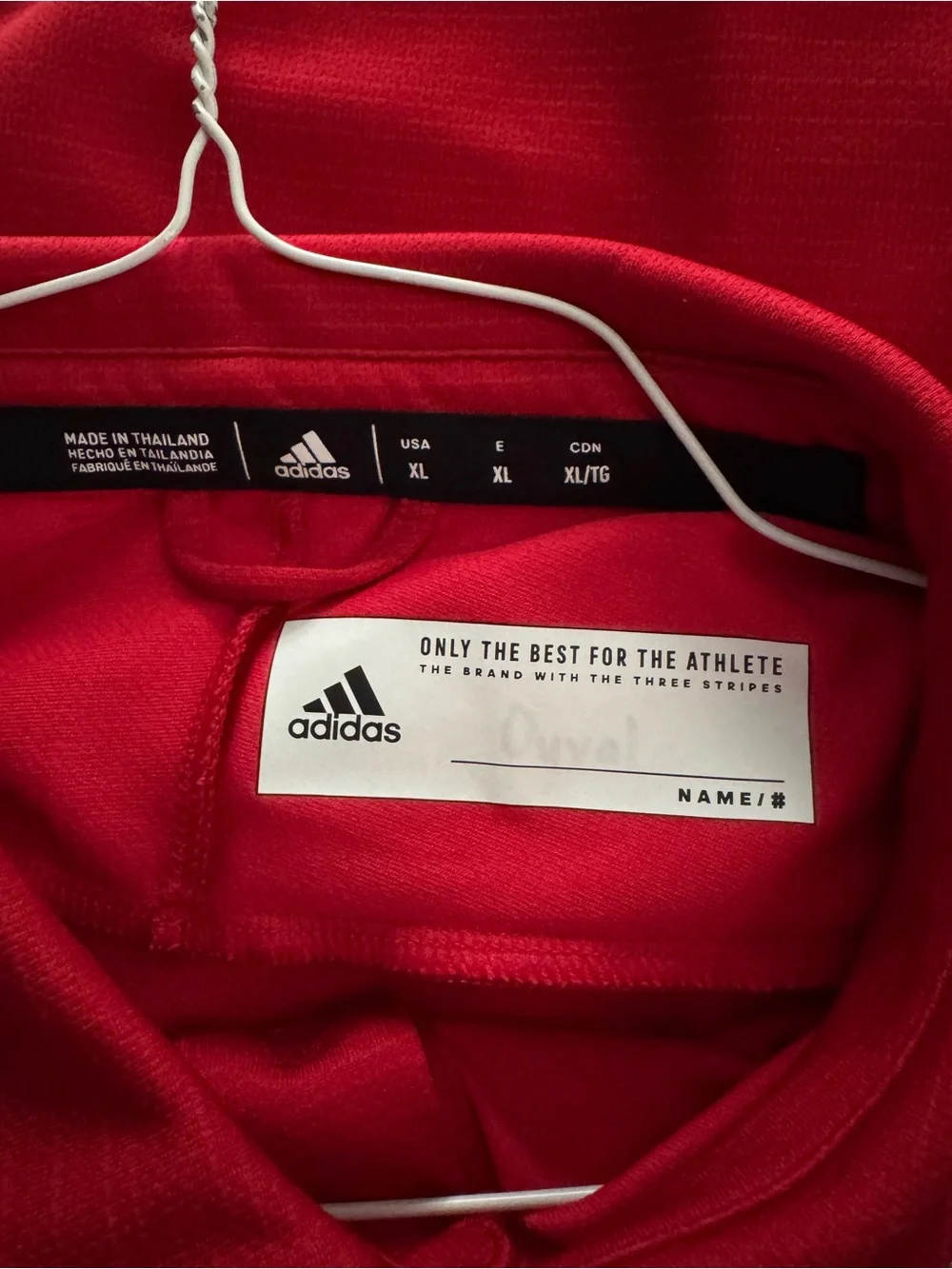 adidas Men’s Red Ragin' Cajuns Button-Down Polo Shirt